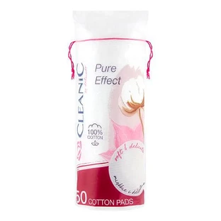 CLEANIC Almohadillas Pure Effect, redondas, 50 unid.