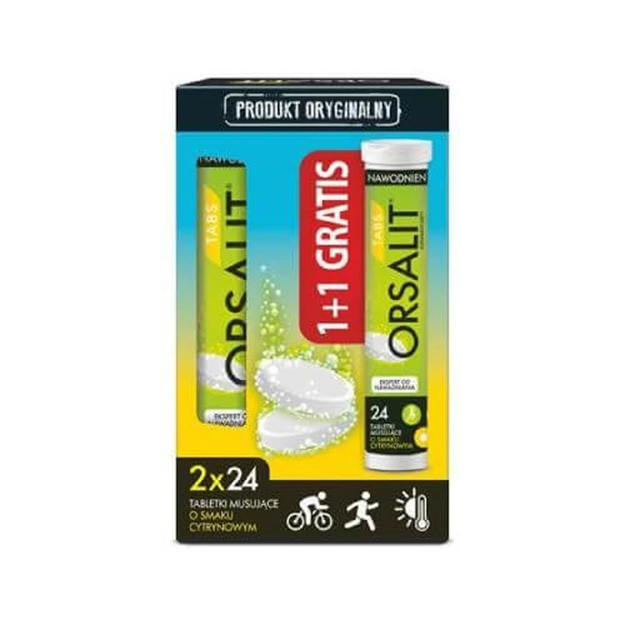 ORSALIT Tabletten, 2x 24 bruistabletten