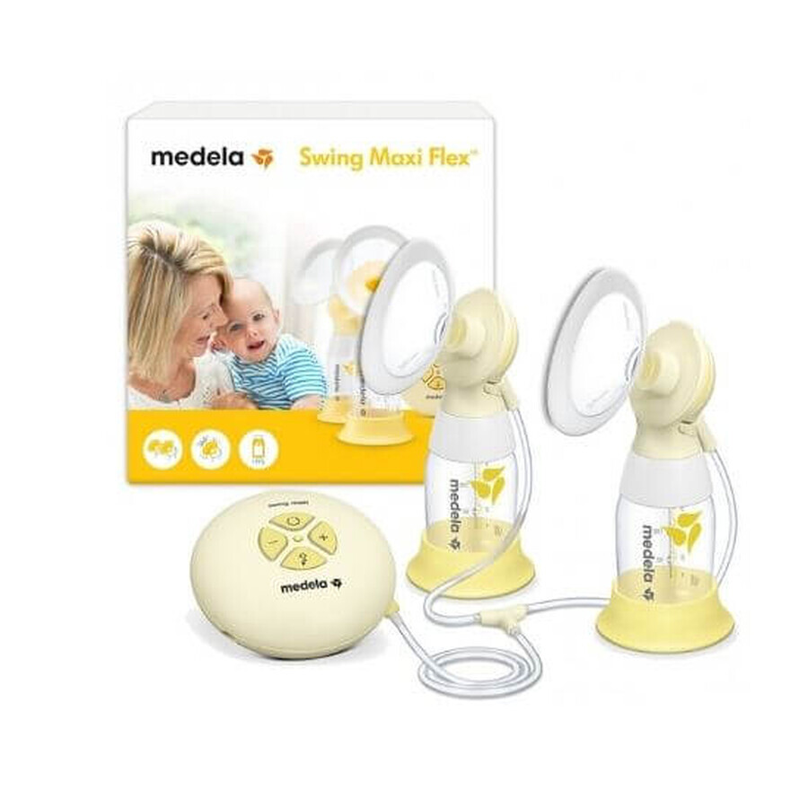 Pompa electrica pentru san, dubla, Swing maxi flex, Medela