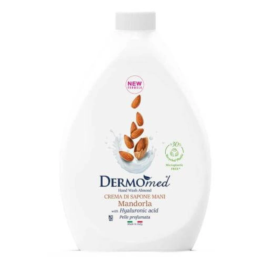 Dermomed Handzeep Amandel, reserve, 1000 ml