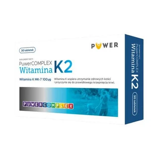 PuwerComplex Vitamine K2, 30 tabletten