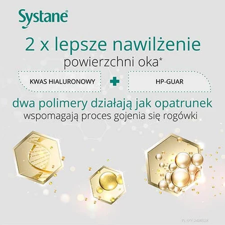 Systane Hydration picături oftalmologice fără conservant, 10 ml