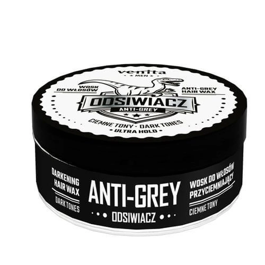 VENITA MEN Darkening hair wax, dark tones, 75g