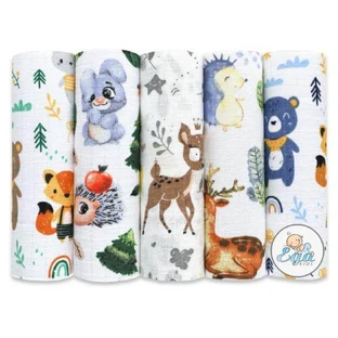 EGA KIDS Tissue luiers 70x80cm set nr. 7 (7107), 5st