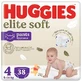 HUGGIES Elite Soft Windeln Größe 4 (9-14kg), 38 Stück