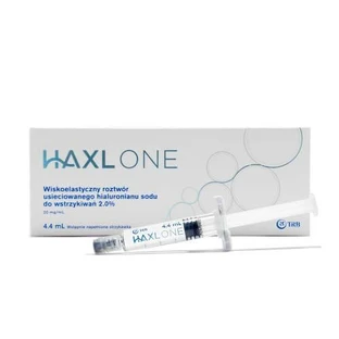 Haxl One Wiskoelastyczny roztwór usieciowanego hialuronianu sodu do wstrzykiwań 2%, 4.4 ml
