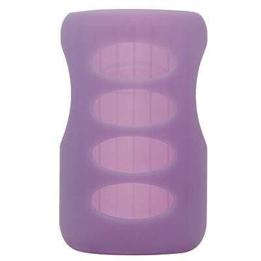 Protecție mare silicon pentru biberon violet, AC087, Dr. Browns