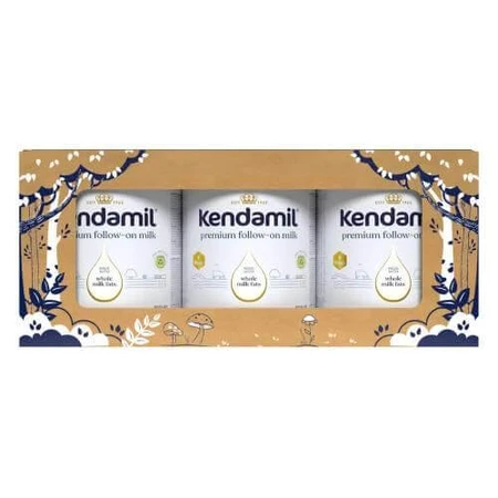 Kendamil opvolgmelk 2 DHA+, sprookjespakket met theater, 3x800g