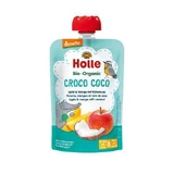 HOLLE Bio Mousse de Frutas Manzana, Mango y Coco, 100g