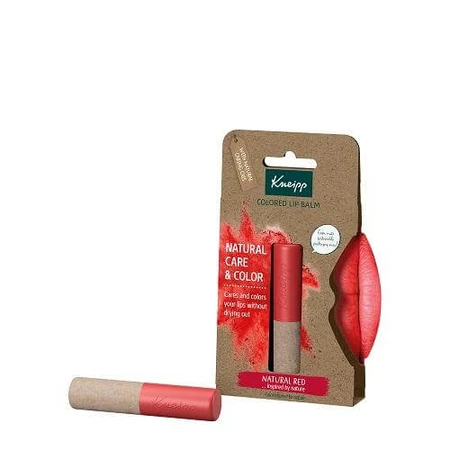 KNEIPP Natürlicher roter Lippenbalsam, 3,5g