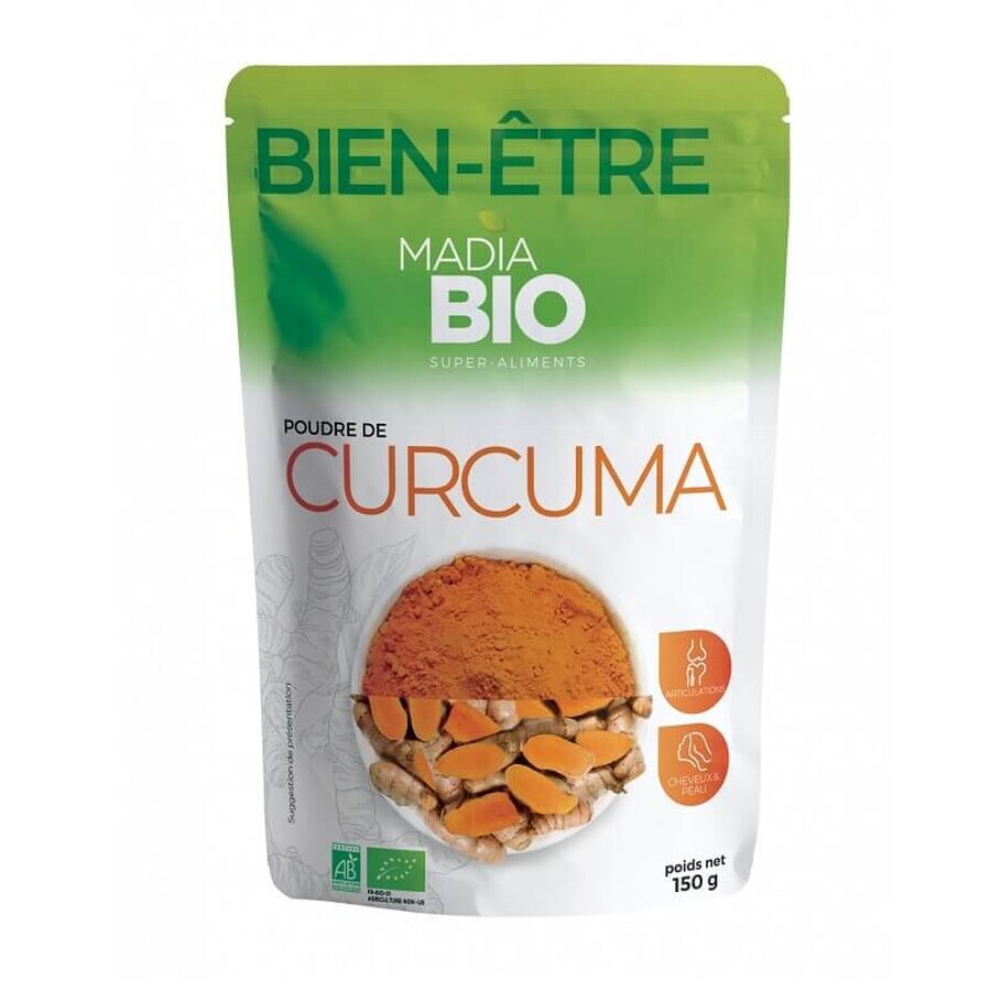 Pudră de Curcuma(Turmeric), 150 gr, Madia Bio