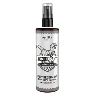 Venita Men Body Deodorant mit Alaun für Männer Erfrischend, 100 ml
