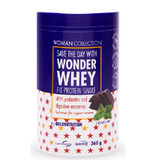 Pudra Proteică, Wonder Whey, Woman Collection, cu aromă de ciocolată și menta, 360g, Gold nutrition