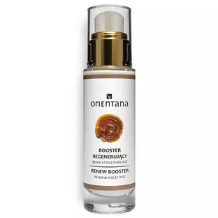 Orientana Regenerating Night Booster Reishi en paarse rijst, 30ml