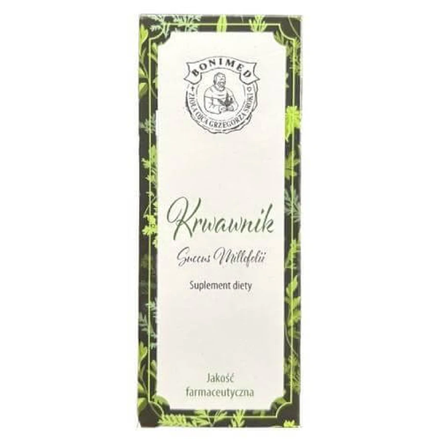 Duizendblad Succus Millefolii vloeibaar, 100ml