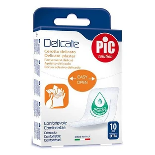 PIC Delicate Extra Antibacterial Plaster 50x70 mm, 10 pcs.