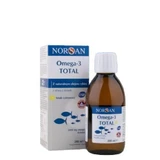 Norsan Omega-3 Totaal met natuurlijke visolie met olijfolie citroensmaak vloeibaar, 200 ml