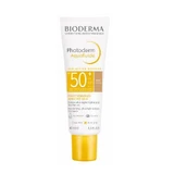 BIODERMA Photoderm Aquafluid Spf50+ Ultraleichtes Fluid für normale Haut Dunkelgoldener Farbton, 40ml