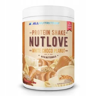 ALLNUTRITION Nutlove Batido de Proteínas Batido de Choco y Cacahuete Blanco, 630g