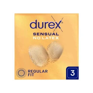 Preservativos DUREX Sensual Sin Látex, 3 unid.