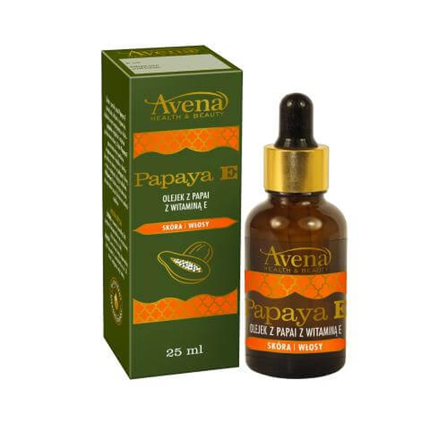 AVENA Health & Beauty Papaya E Oil, 25ml