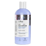 so!flow by Vis Plantis Violettes Shampoo für kühle Gelbtöne für blondes Haar, 300ml