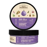 GREEN PHARMACY Lichaamsscrub met suiker en zout voor vijgen en arganolie, 200ml