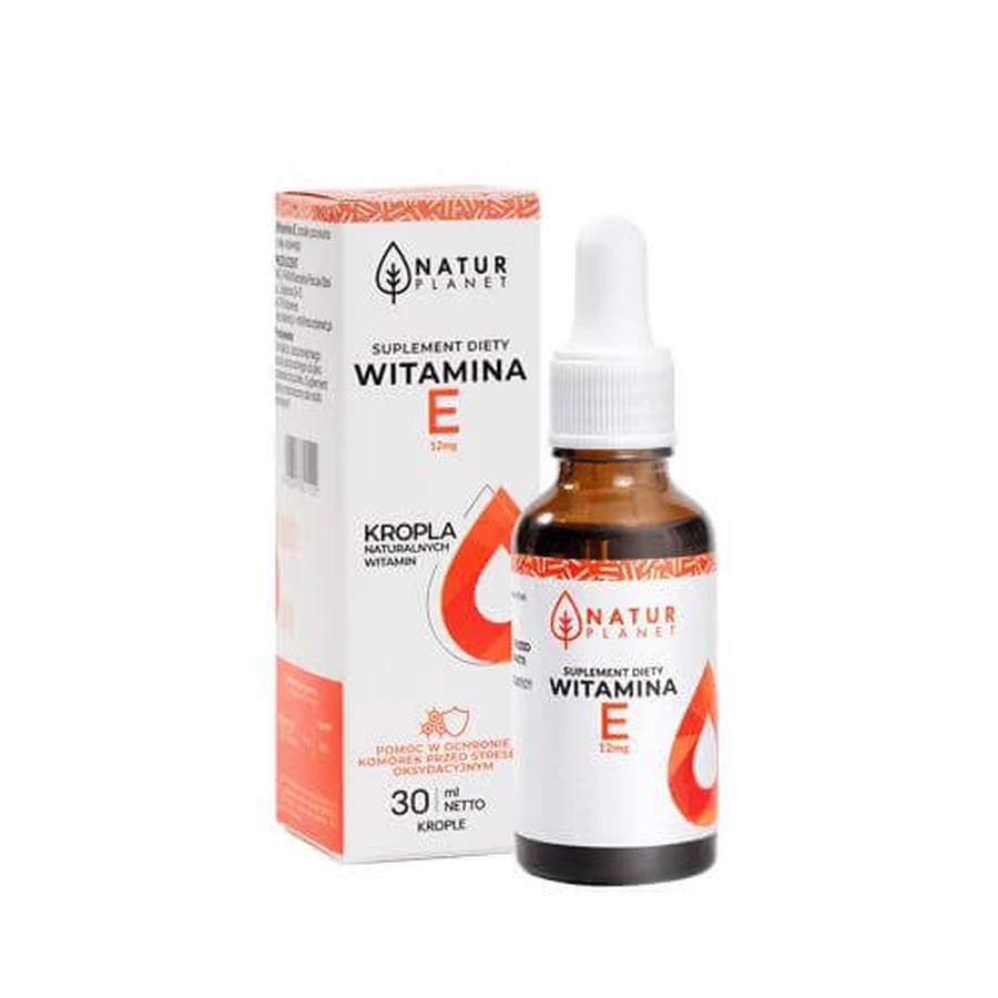 NaturPlanet Vitamina E Gotas - 30ml