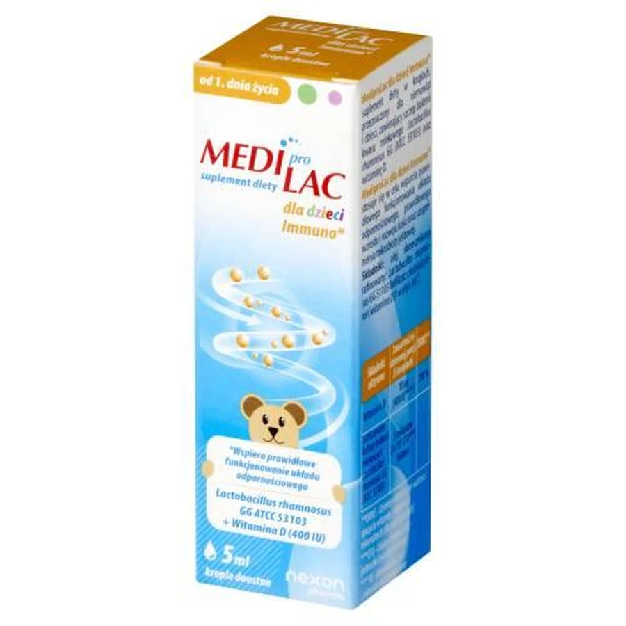 Mediprolac für Kinder Immuno Tropfen, 5 ml