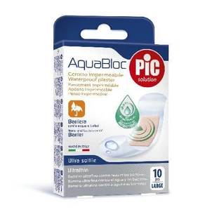 PIC AquaBlock plasters 25 x 72mm, 10 pieces