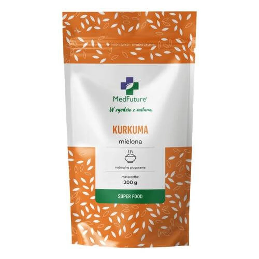 MedFuture Super Food Cúrcuma molida, 200 g