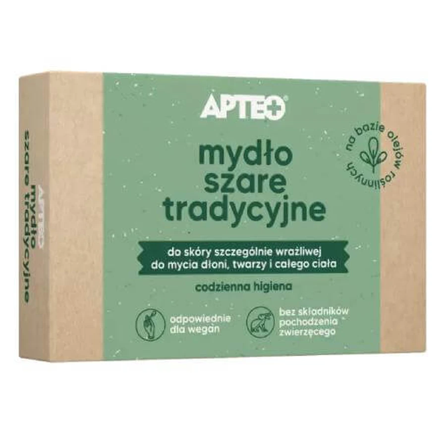 APTEO Graue Seife, 100g
