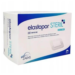 ELASTOPOR Steril nonwoven dressing with absorbent pad 6x10cm, 50 pcs