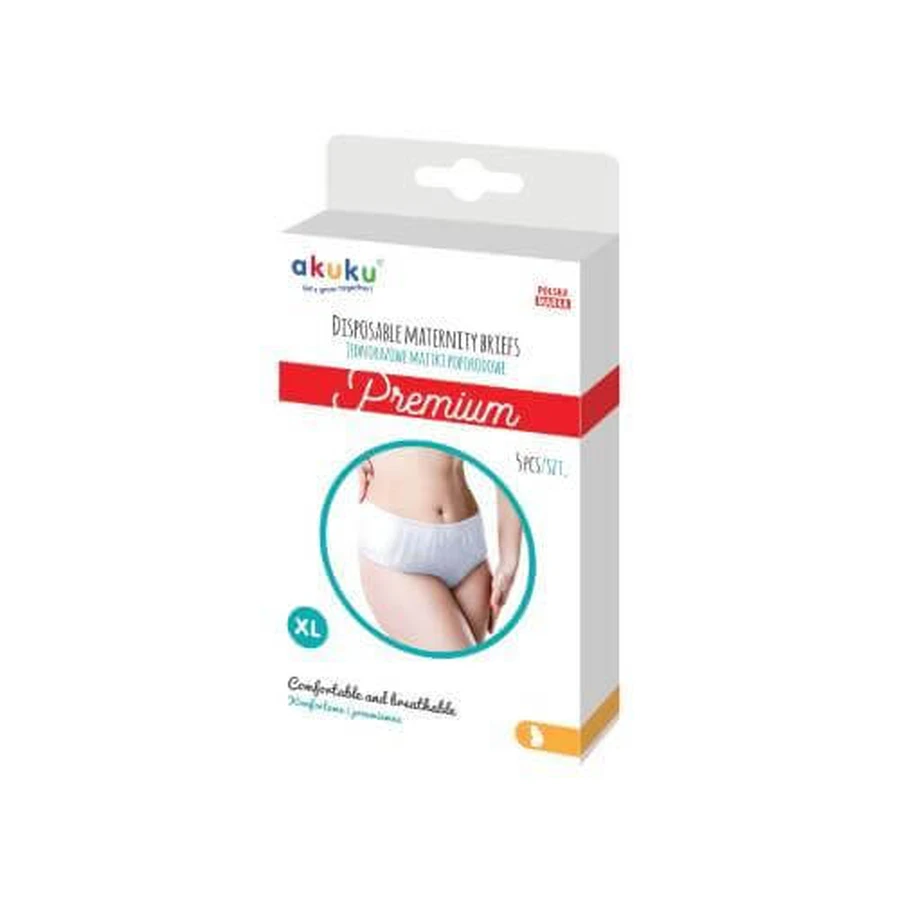 AKUKU Premium disposable postpartum panties XL, 5 pcs
