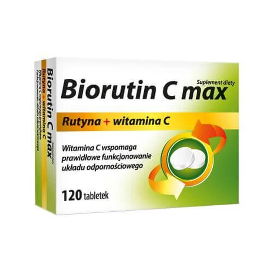 Biorutin C Max, 120 tabl.