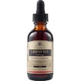 Solgar Liquid B12 mit B-Komplex Vitamin für die Gesundheit des Nervensystems 2000mcg 59ml