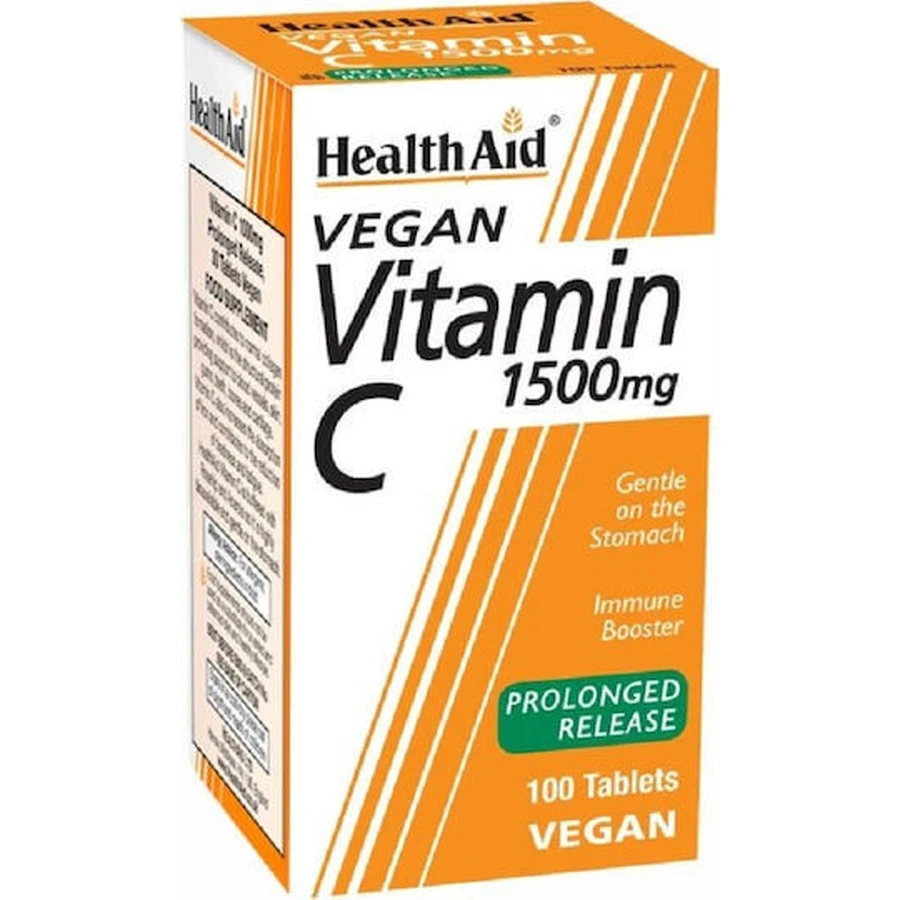 Health Aid Vitamine C Bioflavonoïden 1500mg 30 tabs Vitamine voor immuunversterking, huid & antioxidant werking 1500mg 30 x 1 tabletten