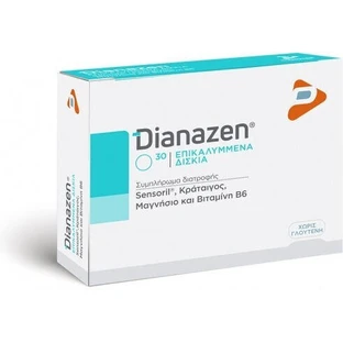 Pharmaline Dianazine Angst supplement 30 tabs