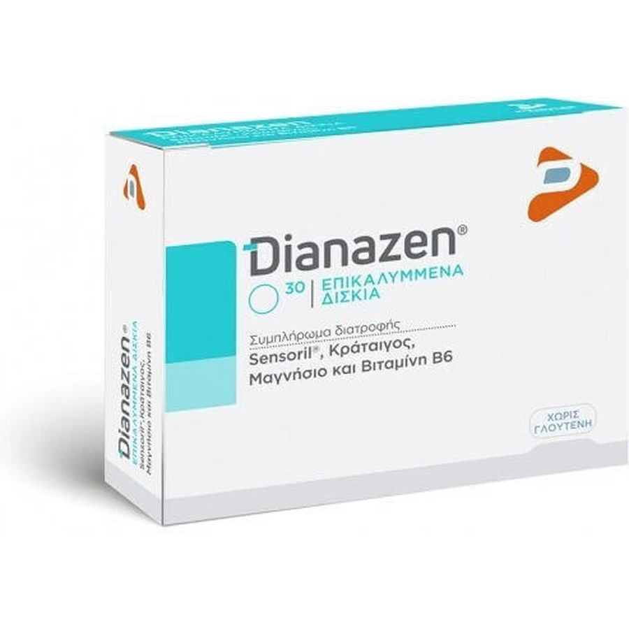 Pharmaline Dianazine Angst supplement 30 tabs