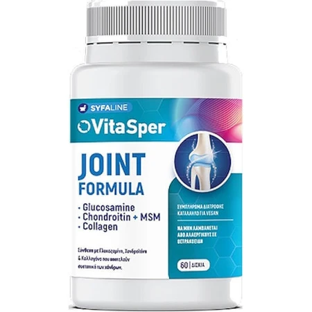 Vitasper Joint Formula Suplemento para la Salud Articular y Ósea 60 comp.
