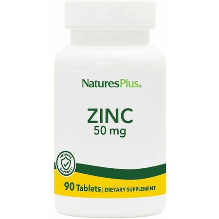 Nature's Plus Zinc 50mg 90 Tablets