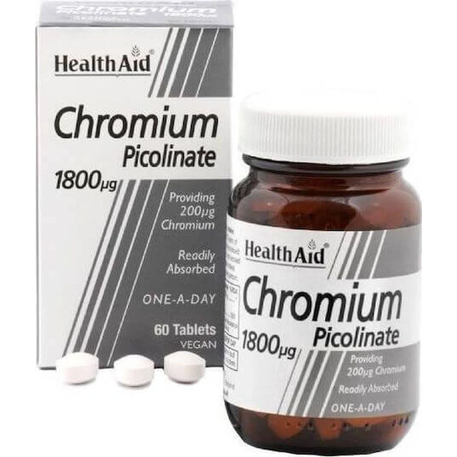 Health Aid Chromium Picolinate 60 tablets