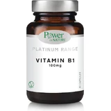 Power Of Nature Platinum Range Vitamin B1 Vitamin for Nervous System Health 100mg 30 caps