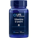 Lebenverlängerung Vitamine D und K Vitamin für Immunsystem-Stärkung u. Ei-Gesundheit 60 caps