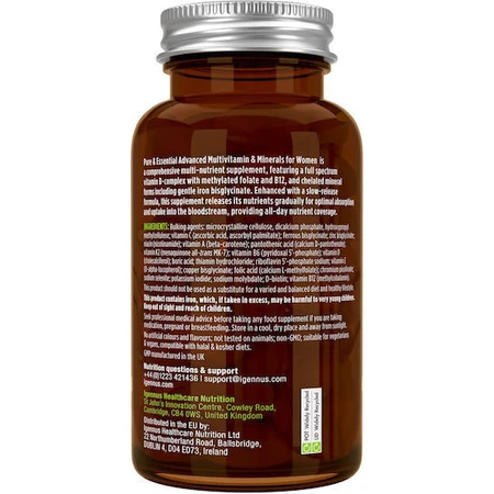 iGennus Multivitamin & Mineralien für Frauen Energie Multivitamin 180 Tabletten