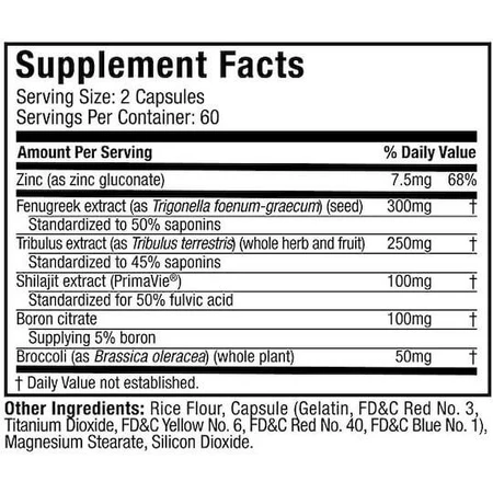 Muscletech Alpha Test 120 pflanzliche Kapseln