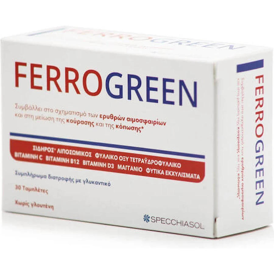 Specchiasol Ferrogreen 30 tabletten