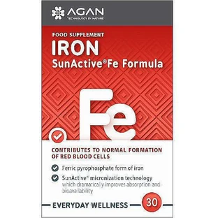 Agan IJzer Sunactive Fe 30 Capsules