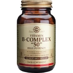 Solgar B-Complex "50" Vitamine voor energie, immuunsysteem en zenuwstelsel 100 plantaardige capsules