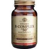 Solgar B-Complex "50" Vitamine voor energie, immuunsysteem en zenuwstelsel 100 plantaardige capsules